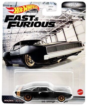 HOT WHEELS FAST & FURIOUS '68 DODGE CHARGER