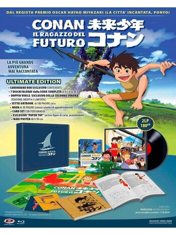 CONAN IL RAGAZZO DEL FUTURO ULTIMATE EDITION BOX SET