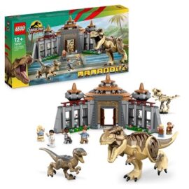 LEGO JURASSIC PARK 76961 CENTRO VISITATORI L'ATTACCO DEL T-REX E DEL RAPTOR