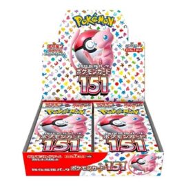 POKEMON BOX 20 BUSTE 151 SCARLATTO E VIOLETTO JAP