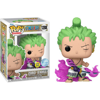 FUNKO POP ZORO ENMA GLOWS IN THE DARK SPECIAL EDITION ONE PIECE ANIMATION 1288