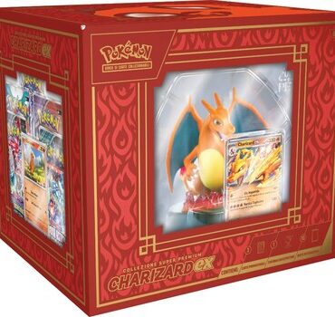 POKEMON COLLEZIONE SUPER PREMIUM CHARIZARD EX ITA