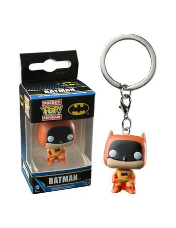 FUNKO POP KEYCHAIN BATMAN ORANGE