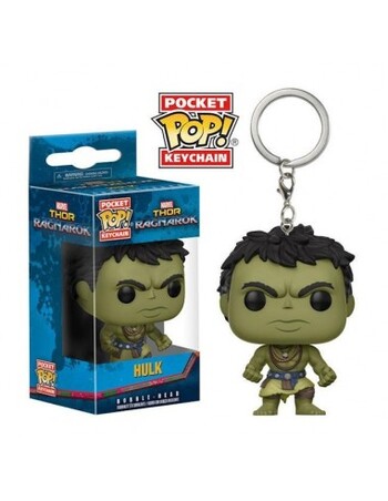 FUNKO POP KEYCHAIN HULK MARVEL THOR RAGNAROK