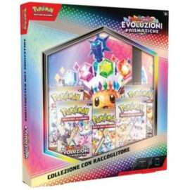 POKEMON EVOLUZIONI PRISMATICHE COLLEZIONE CON RACCOGLITORE ITA