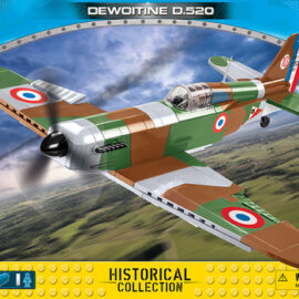 COBI HISTORICAL COLLECTION 5720 DEWOITINE D520 WORLD WAR II