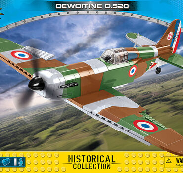 COBI HISTORICAL COLLECTION 5720 DEWOITINE D520 WORLD WAR II