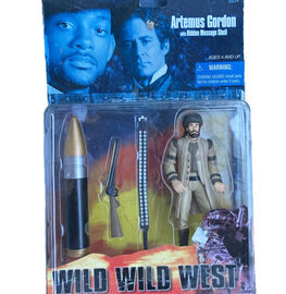 ARTEMUS GORDON WITH HIDDEN MESSAGE SHELL WILD WILD WEST X TOYS