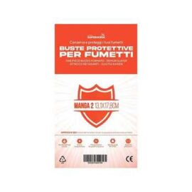 BUSTE PROTETTIVE PER FUMETTI 13,1 X 17,8 CM
