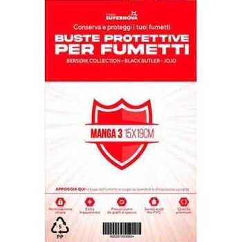 BUSTE PROTETTIVE PER FUMETTI 15 X 19 CM