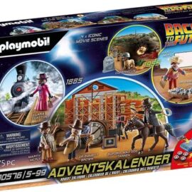 PLAYMOBIL 70576 CALENDARIO DELL'AVVENTO RITORNO AL FUTURO 1885 1955