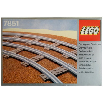 LEGO 7851 BINARI CURVI