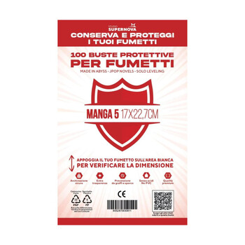 BUSTE PROTETTIVE PER FUMETTI 17 X 22,7 CM