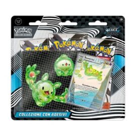 POKEMON LUCE NERA COLLEZIONE CON ADESIVI REUNICLUS ITA