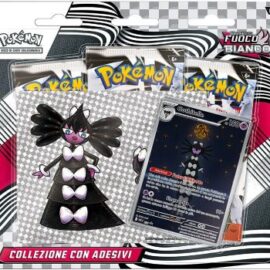 POKEMON FUOCO BIANCO COLLEZIONE CON ADESIVI GOTHITELLE ITA