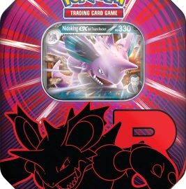 POKEMON TIN DA COLLEZIONE TEAM ROCKET NIDOKING EX ITA