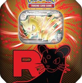 POKEMON TIN DA COLLEZIONE TEAM ROCKET PERSIAN EX ITA