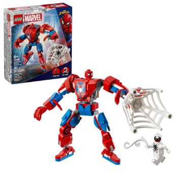 LEGO MARVEL 76308 MECH DI SPIDER MAN CONTRO ANTI VENOM