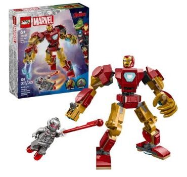 LEGO MARVEL 76307 MECH DI IRON MAN CONTRO ULTRON
