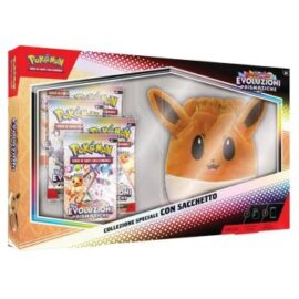POKEMON COLLEZIONE SPECIALE CON SACCHETTO EVOLUZIONI PRISMATICHE ITA