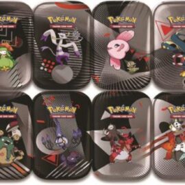 POKEMON MINI TIN DA COLLEZIONE LUCE NERA FUOCO BIANCO ITA ASSORTITE