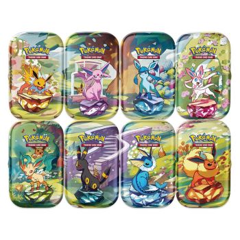 POKEMON MINI TIN DA COLLEZIONE EVOLUZIONI PRISMATICHE ITA ASSORTITE