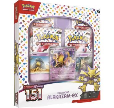 POKEMON COLLEZIONE 151 ALAKAZAM EX ITA
