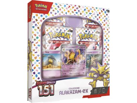 820650603150_01 POKEMON COLLEZIONE 151 ALAKAZAM EX ITA