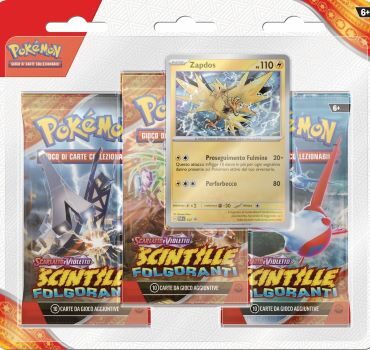 POKEMON BLISTER 3 BUSTINE SCINTILLE FOLGORANTI ITA