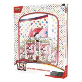POKEMON COLLEZIONE CON RACCOGLITORE 151 ITA