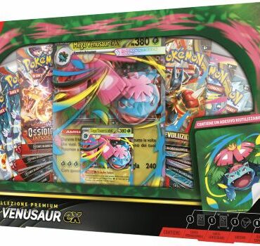 POKEMON COLLEZIONE PREMIUM MEGA VENUSAUR EX ITA