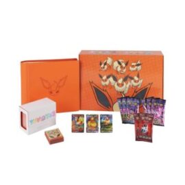 POKEMON EXCLUSIVE GIFT COLLECTION BOX FLAREON VMAX CHI