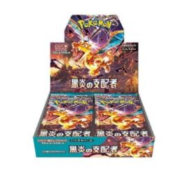 POKEMON RULER OF THE BLACK FLAME BOX 30 BUSTE SV3 JAP