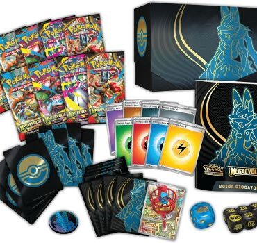 POKEMON SET ALLENATORE FUORICLASSE MEGAEVOLUZIONE MEGA LUCARIO EX ITA