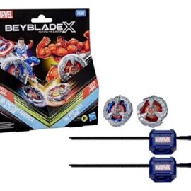 BEYBLADE X MULTIPACK MARVEL CAPTAIN AMERICA VS RED HULK HASBRO TAKARA TOMY