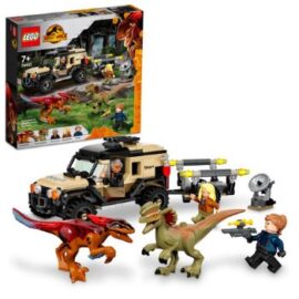 LEGO JURASSIC WORLD 76951 TRASPORTO DEL PIRORAPTOR E DEL DILOFOSAURO