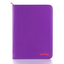 SANSEKING ALBUM RACCOGLITORE CARTE 360 TASCHE VIOLA