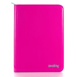 SANSEKING ALBUM RACCOGLITORE CARTE 360 TASCHE FUCSIA