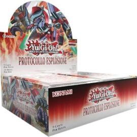YU GI OH PROTOCOLLO ESPLOSIONE BOX 24 BUSTINE ITA