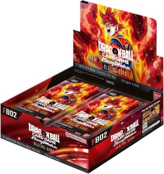 DRAGON BALL SUPER CARD GAME FUSION WORLD BLAZING AURA FB02 ENG