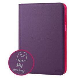 SANSEKING ALBUM RACCOGLITORE 360 CARTE POKEMON 151 ZIP VIOLA