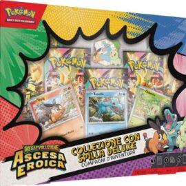 POKEMON COMPAGNI D'AVVENTURA COLLEZIONE CON SPILLA DELUXE