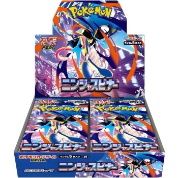 POKEMON NINJA SPINNER M4 BOX 30 BUSTE JAP