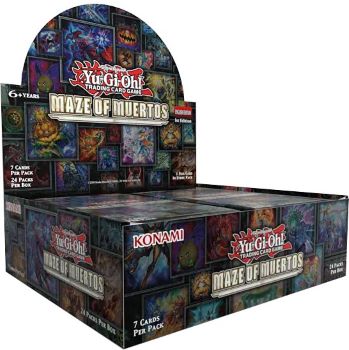 YU GI OH BOX 24 BUSTE MAZE OF MUERTOS ENG