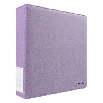 SANSEKING RACCOGLITORE AD ANELLI 50 PAGINE VIOLA 12 TASCHE