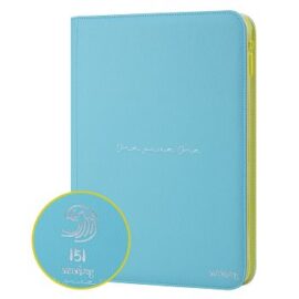 SANSEKING ALBUM RACCOGLITORE 360 CARTE POKEMON 151 ZIP AZZURRO