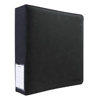 SANSEKING ALBUM RACCOGLITORE AD ANELLI NERO 12 TASCHE