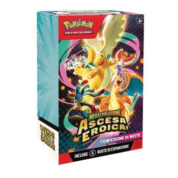 POKEMON ASCESA EROICA BUNDLE 6 BUSTE ITA