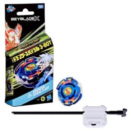 BEYBLADE X STARTER DRANZER SPIRAL 3-80T BLU HASBRO TAKARA TOMY