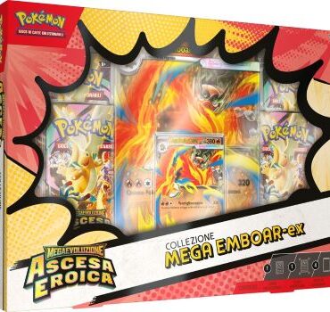 POKEMON ASCESA EROICA COLLEZIONE MEGA EMBOAR EX ITA